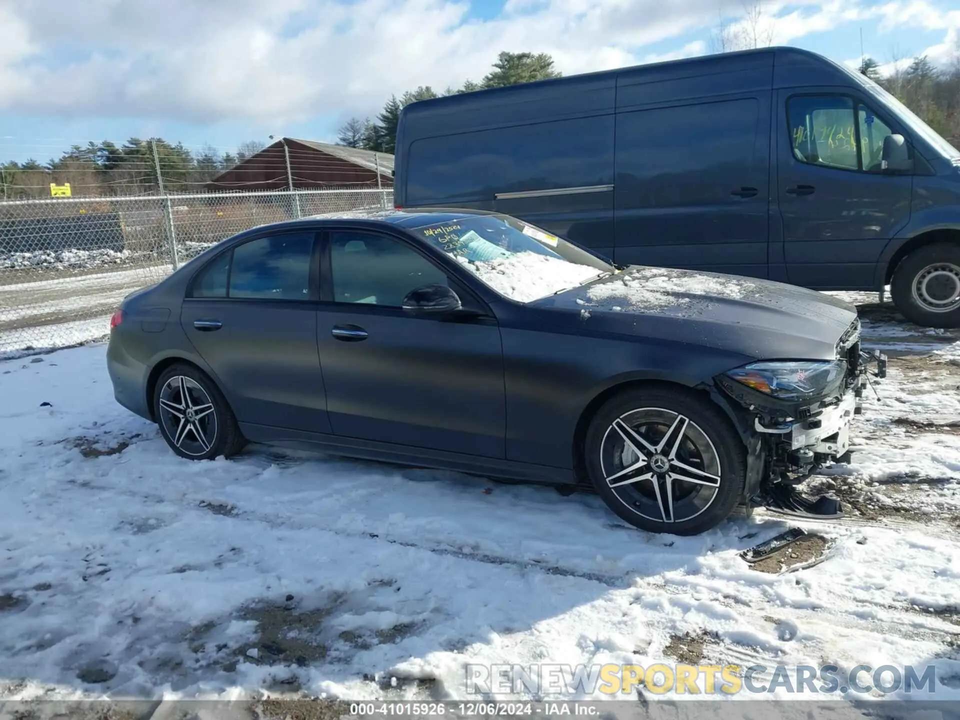 14 Photograph of a damaged car W1KAF4HB8RR172839 MERCEDES-BENZ C 300 2024