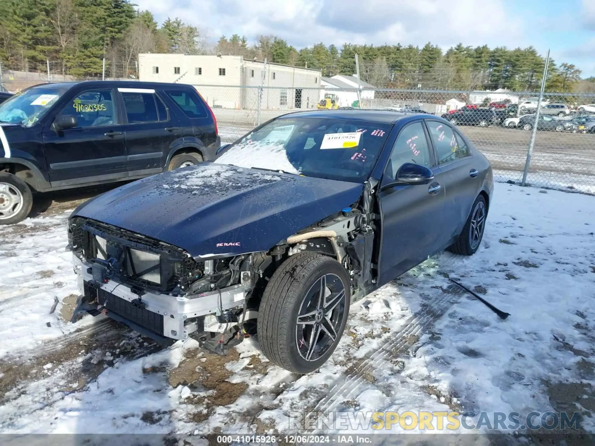 2 Photograph of a damaged car W1KAF4HB8RR172839 MERCEDES-BENZ C 300 2024