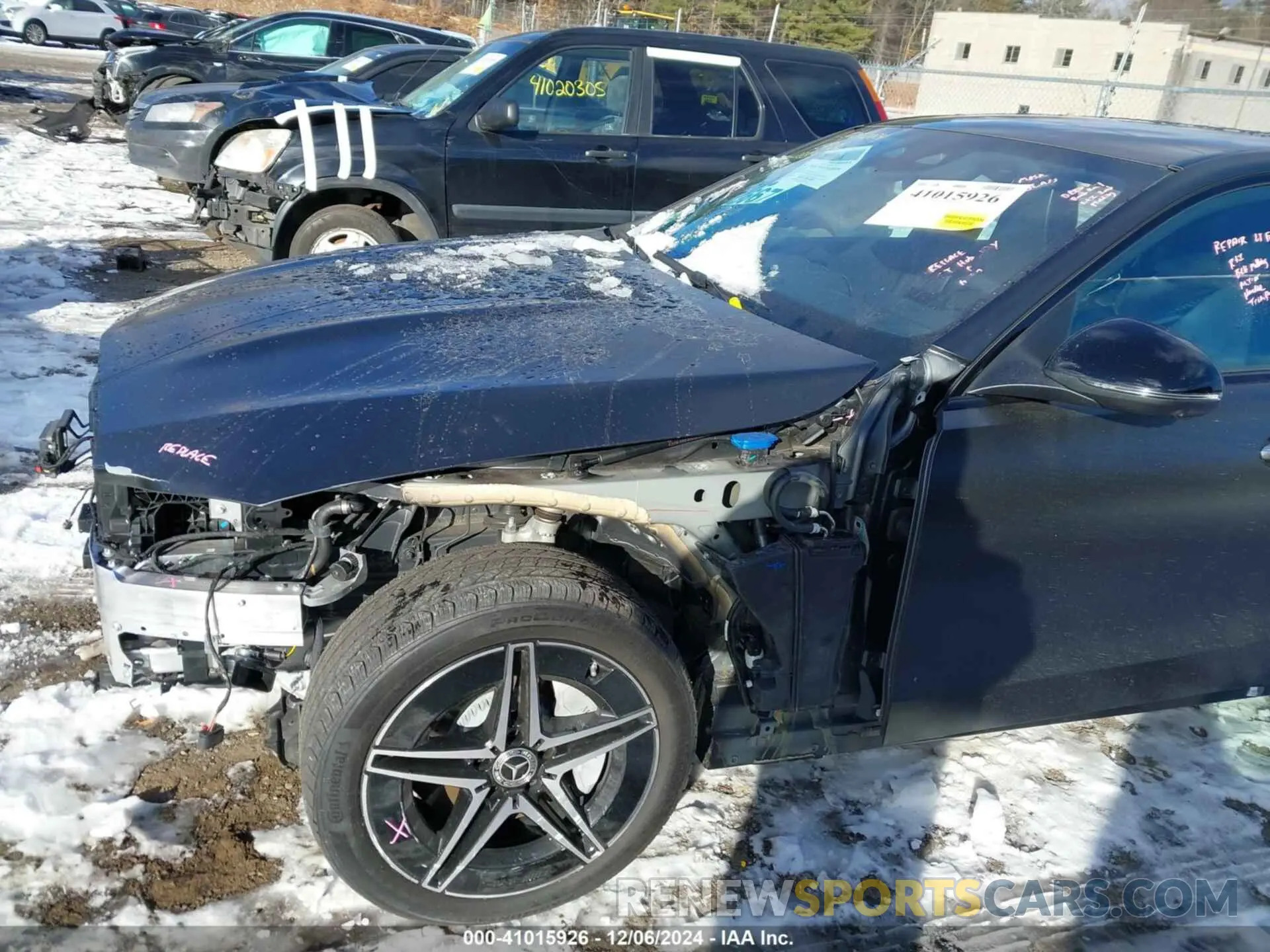 6 Photograph of a damaged car W1KAF4HB8RR172839 MERCEDES-BENZ C 300 2024