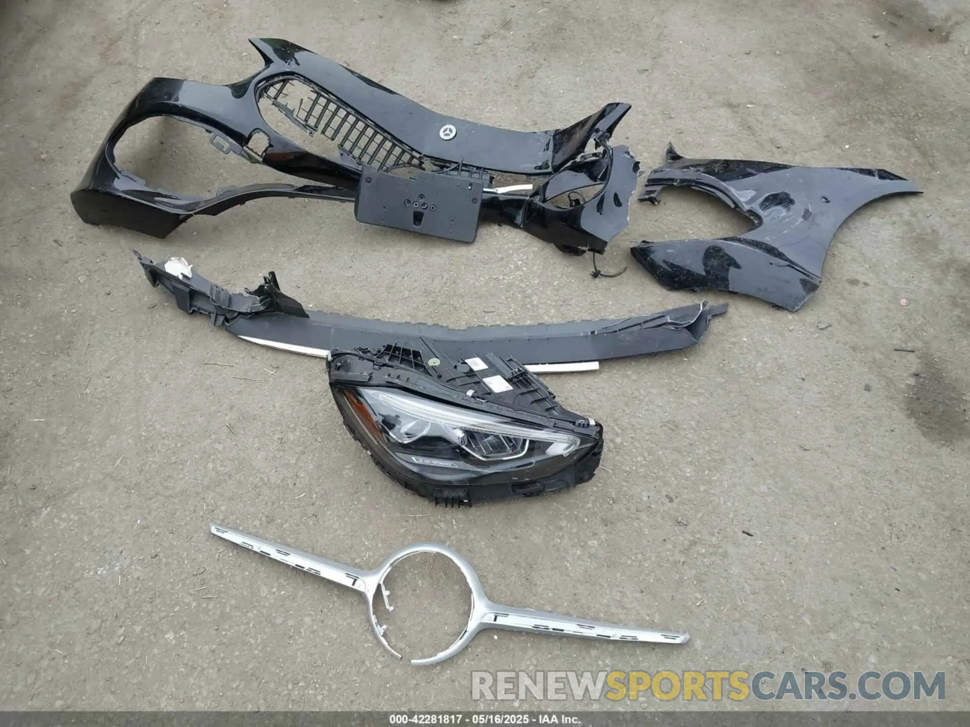 12 Photograph of a damaged car W1KAF4GB0SR246262 MERCEDES-BENZ C 300 2025