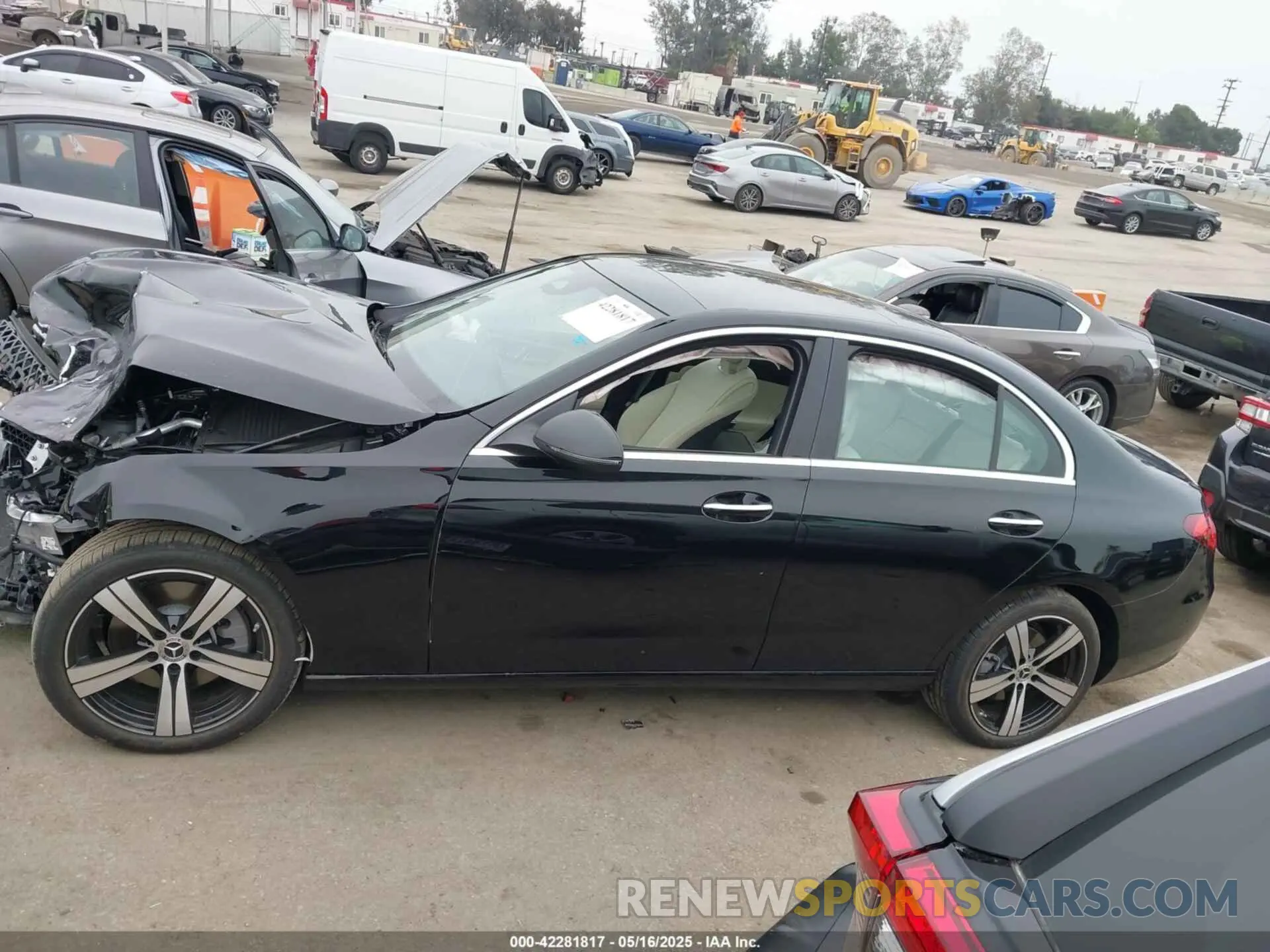15 Photograph of a damaged car W1KAF4GB0SR246262 MERCEDES-BENZ C 300 2025