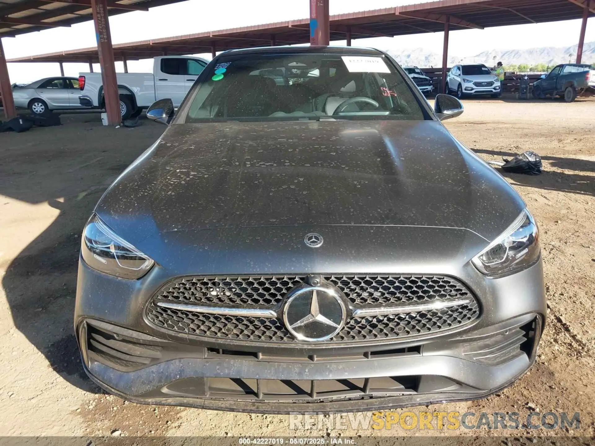 12 Photograph of a damaged car W1KAF4GB2SR252600 MERCEDES-BENZ C 300 2025