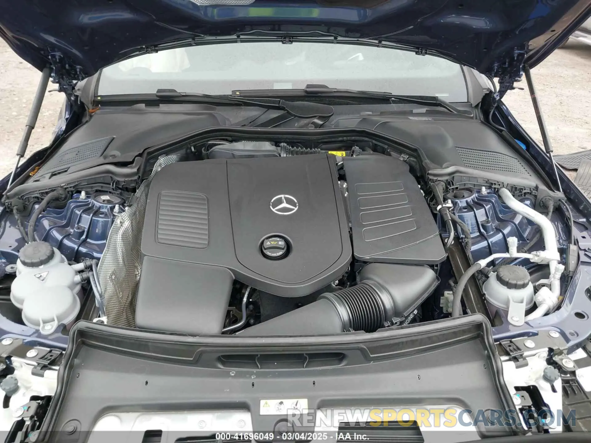10 Photograph of a damaged car W1KAF4GB5SR239713 MERCEDES-BENZ C 300 2025