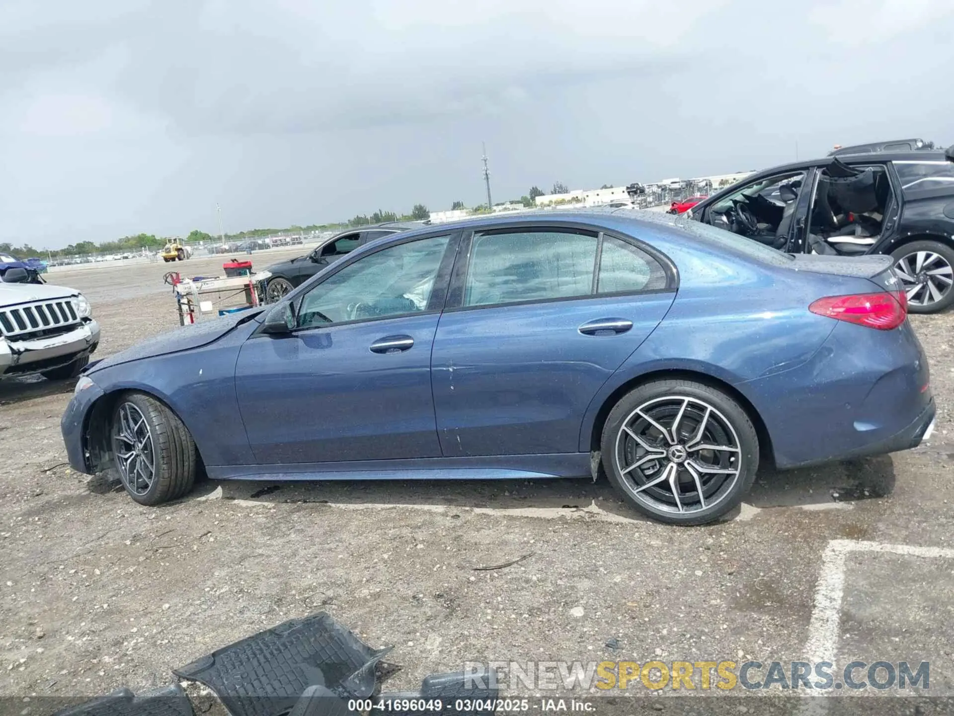 14 Photograph of a damaged car W1KAF4GB5SR239713 MERCEDES-BENZ C 300 2025