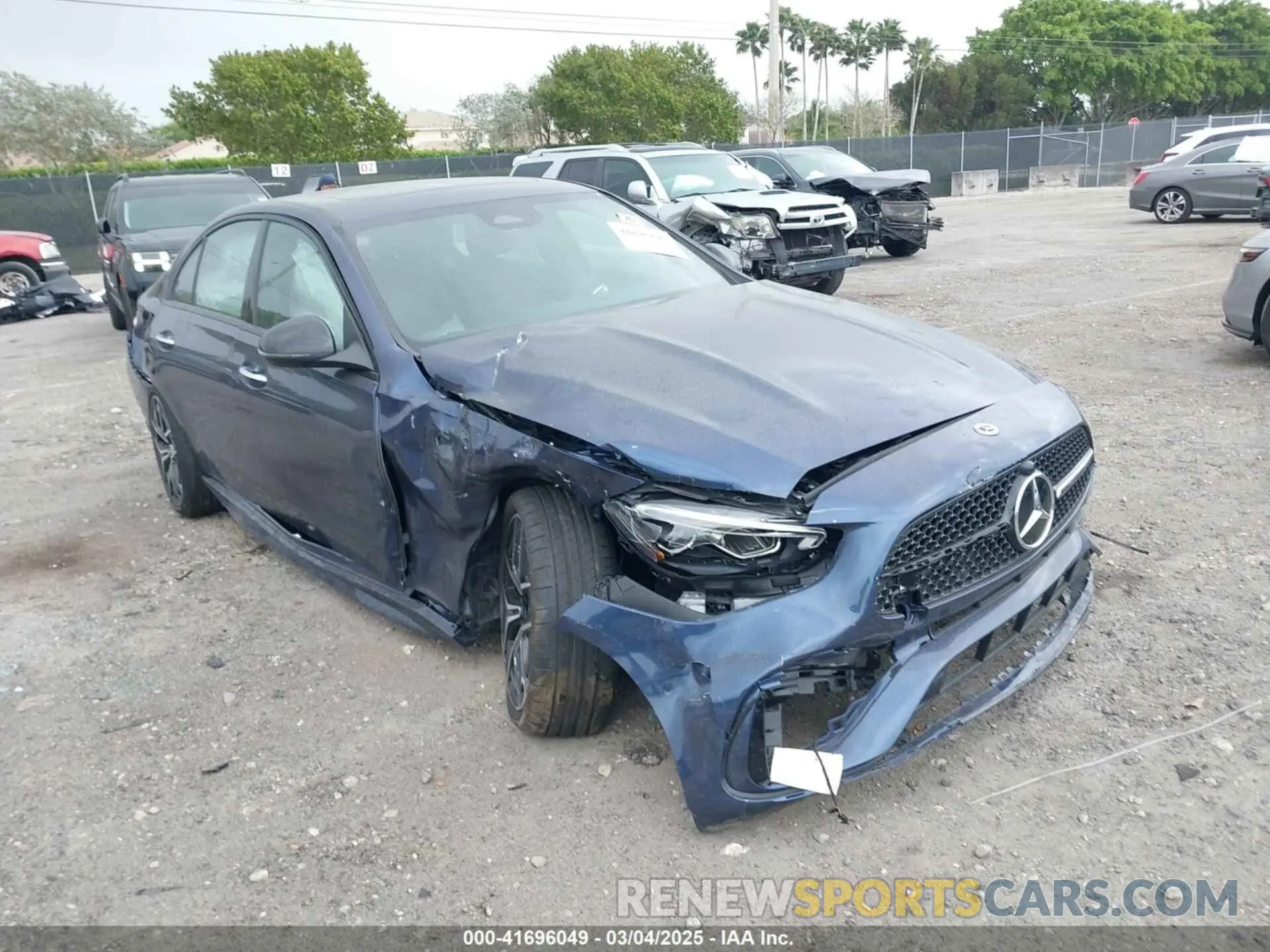 6 Photograph of a damaged car W1KAF4GB5SR239713 MERCEDES-BENZ C 300 2025