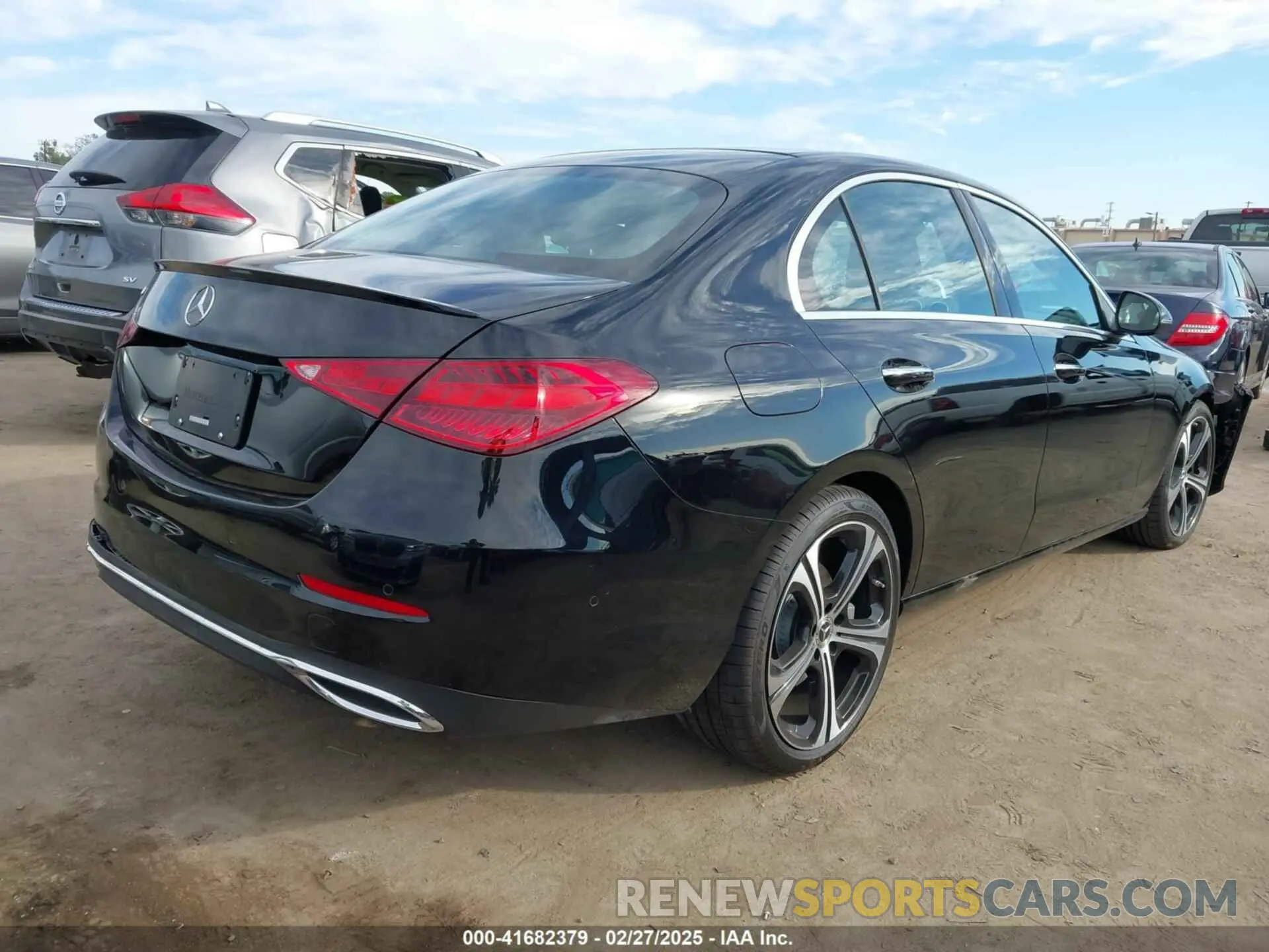 4 Photograph of a damaged car W1KAF4GBXSR238038 MERCEDES-BENZ C 300 2025