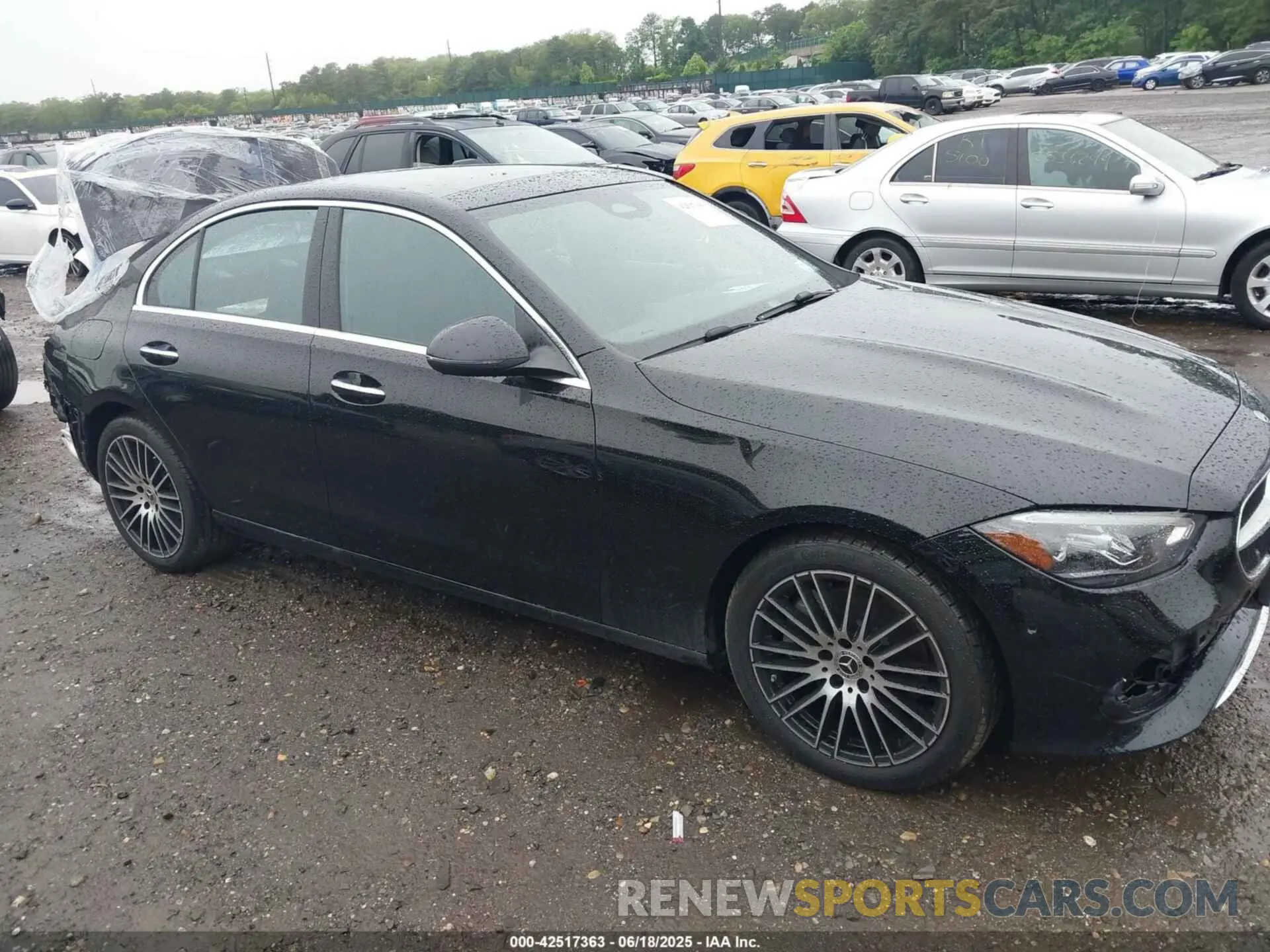 13 Photograph of a damaged car W1KAF4HB4SR244402 MERCEDES-BENZ C 300 2025