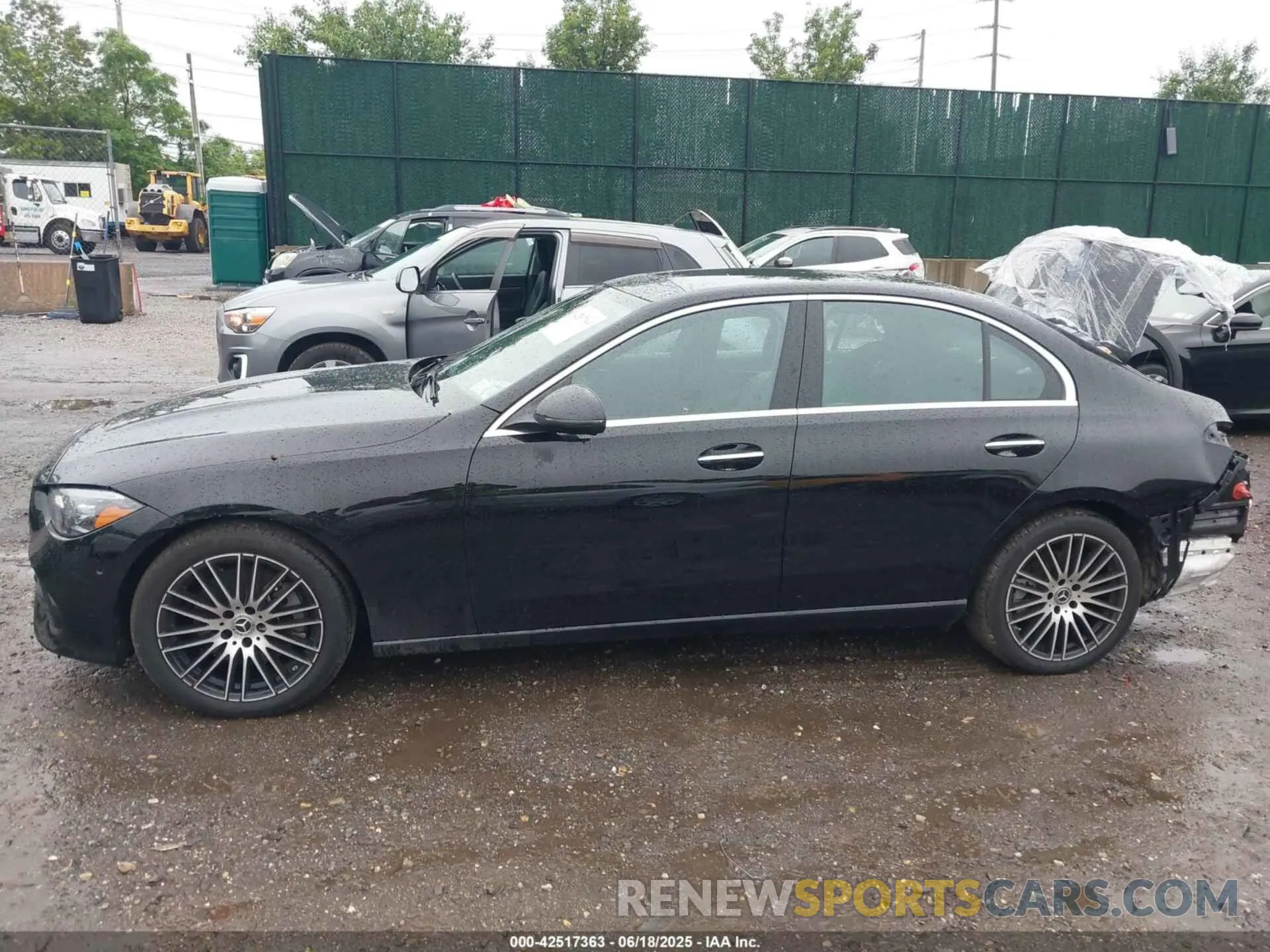 14 Photograph of a damaged car W1KAF4HB4SR244402 MERCEDES-BENZ C 300 2025