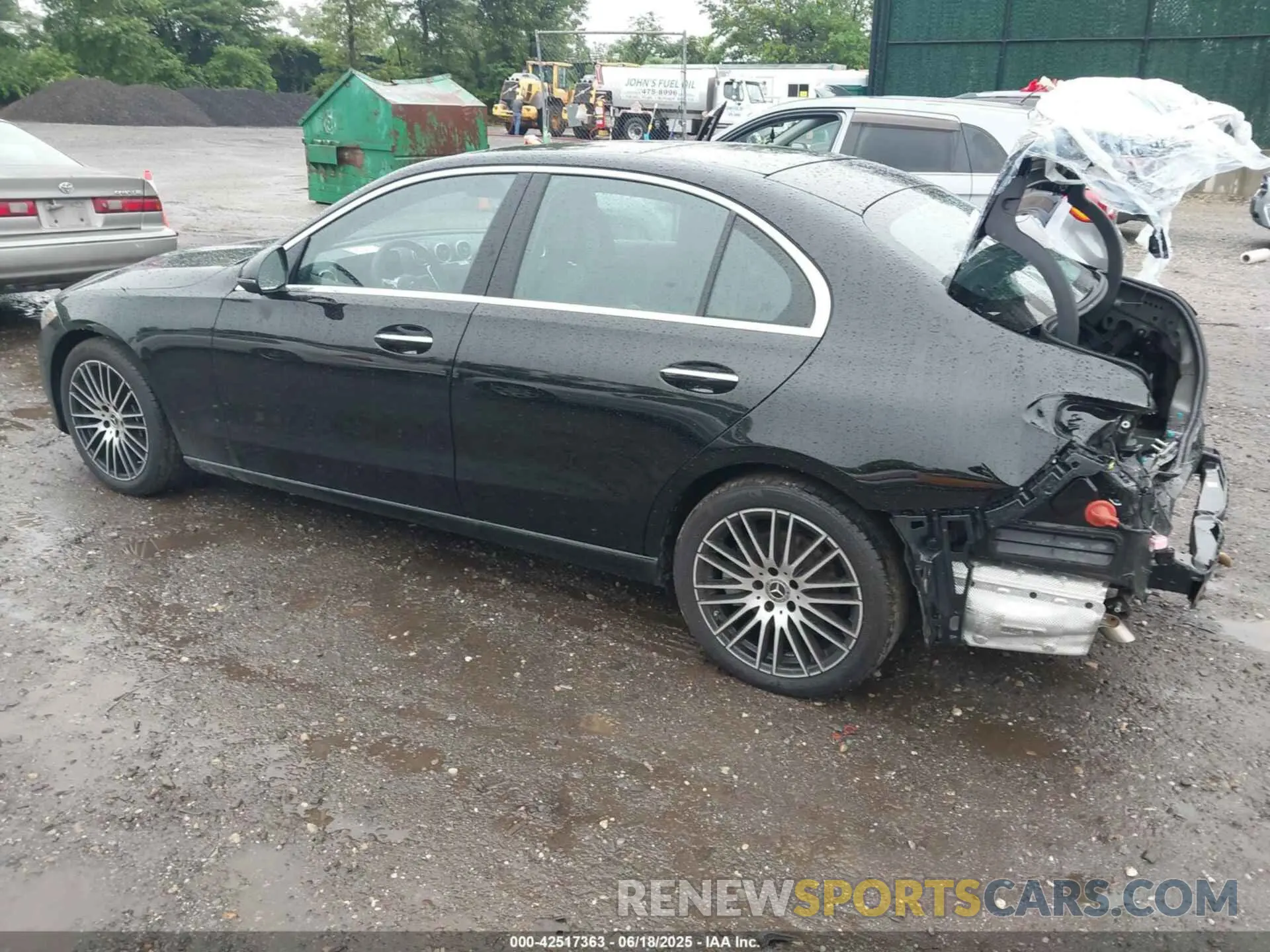 3 Photograph of a damaged car W1KAF4HB4SR244402 MERCEDES-BENZ C 300 2025