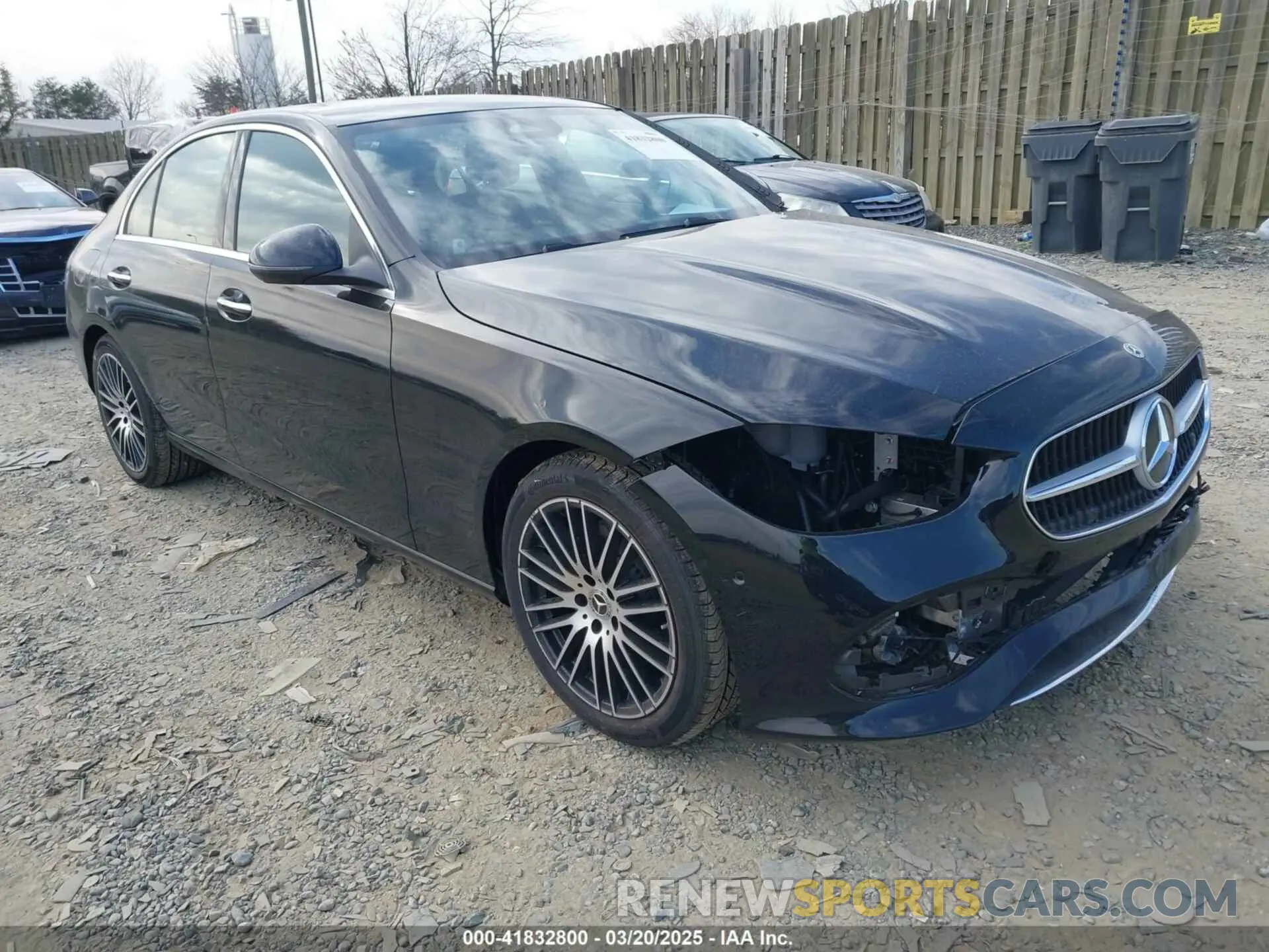 1 Photograph of a damaged car W1KAF4HB7SR253109 MERCEDES-BENZ C 300 2025