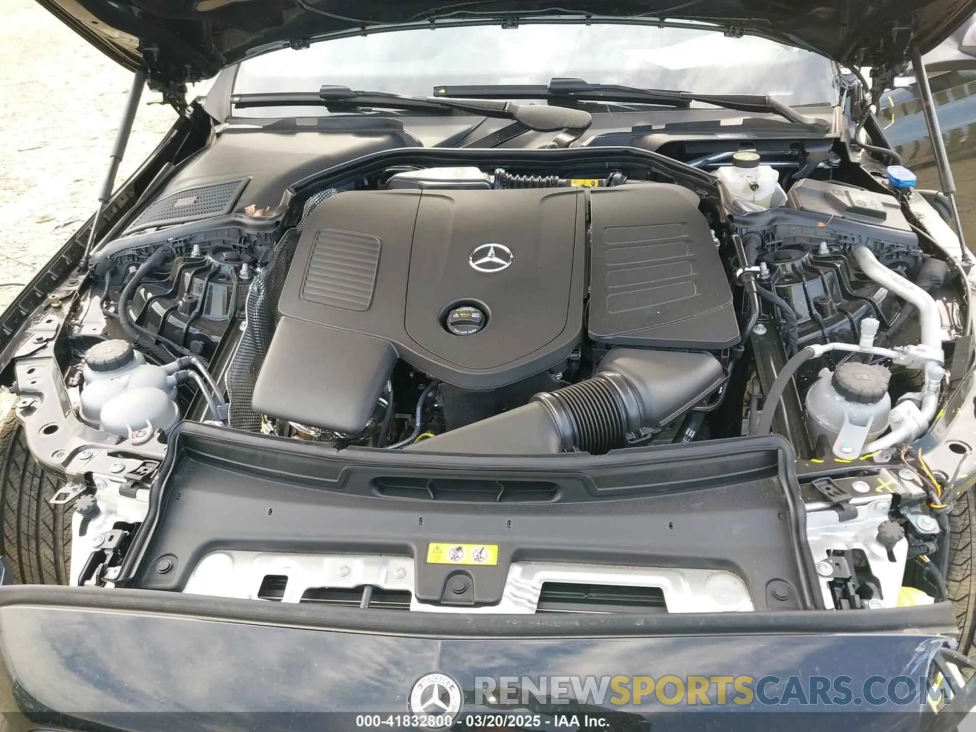 10 Photograph of a damaged car W1KAF4HB7SR253109 MERCEDES-BENZ C 300 2025