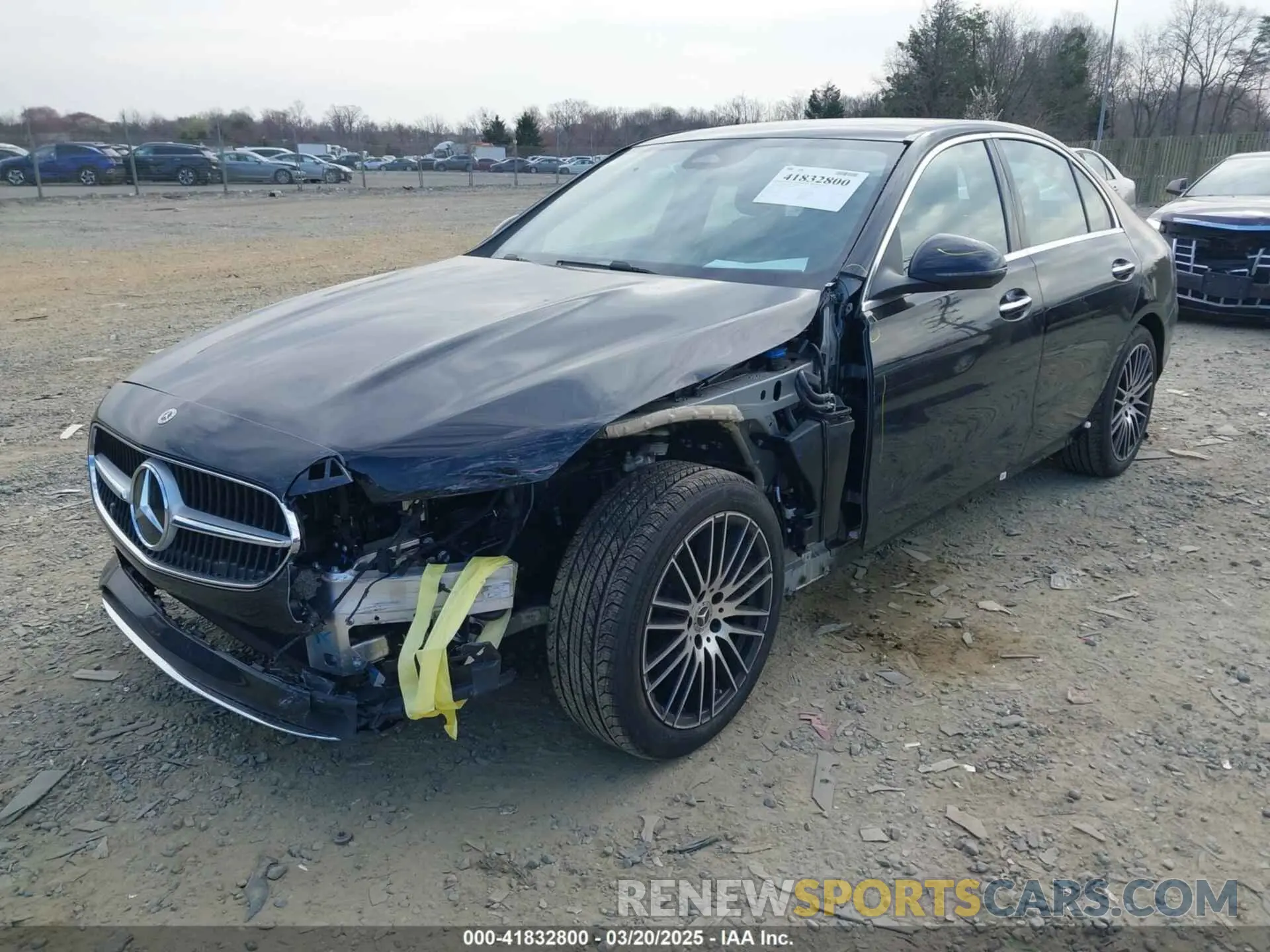 2 Photograph of a damaged car W1KAF4HB7SR253109 MERCEDES-BENZ C 300 2025