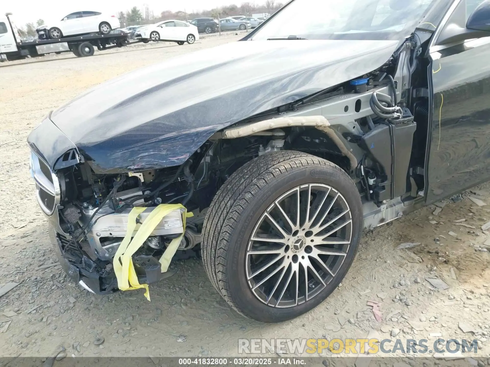 6 Photograph of a damaged car W1KAF4HB7SR253109 MERCEDES-BENZ C 300 2025