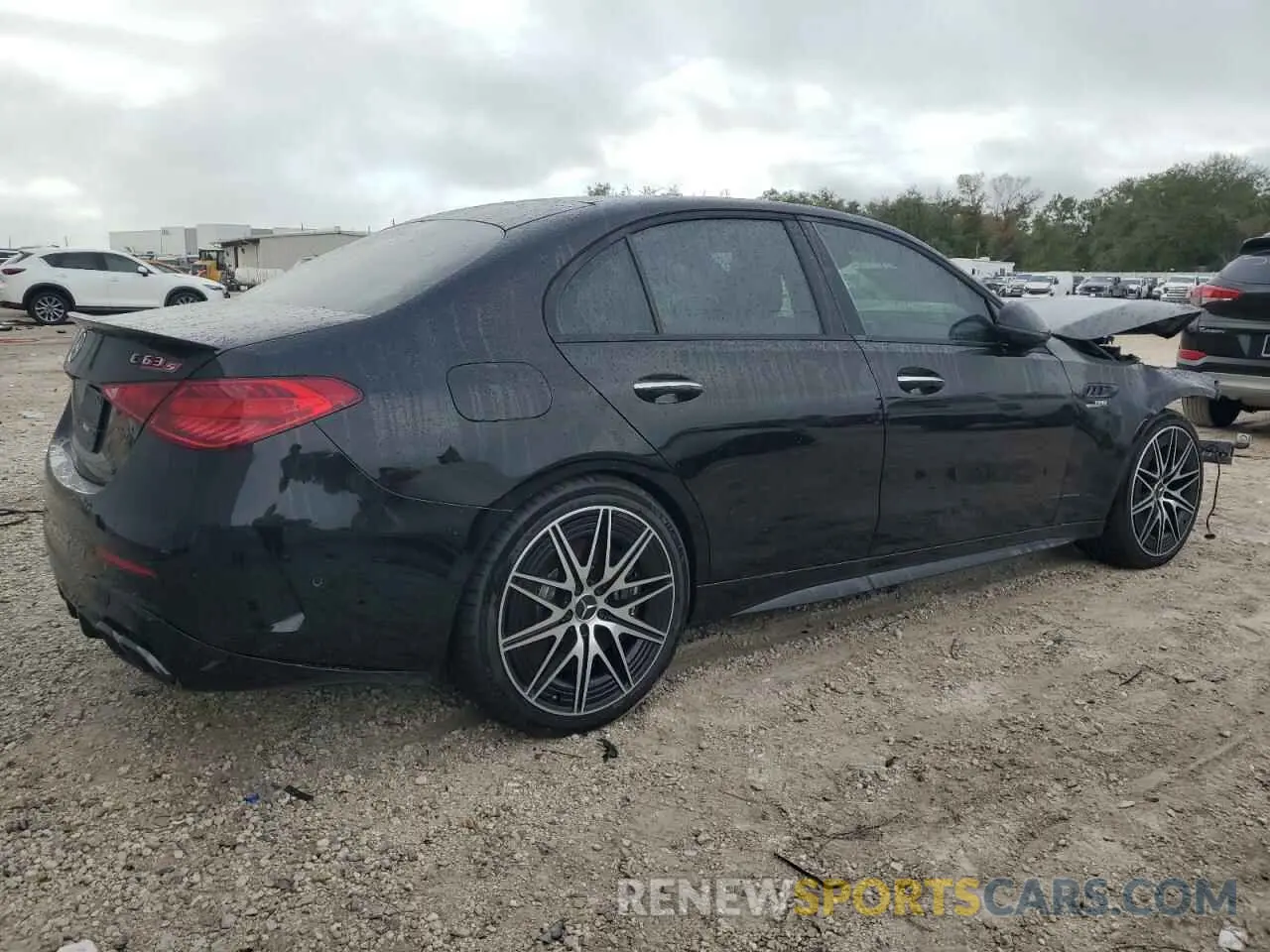 3 Photograph of a damaged car W1KAF8AB0RR217225 MERCEDES-BENZ C 63 AMG S 2024