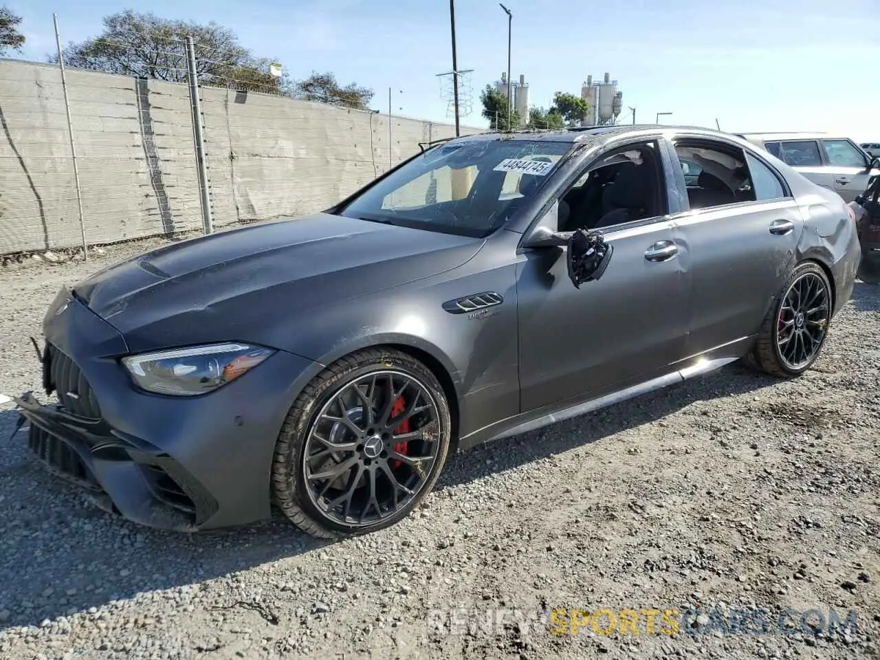 1 Photograph of a damaged car W1KAF8AB9RR214744 MERCEDES-BENZ C 63 AMG S 2024