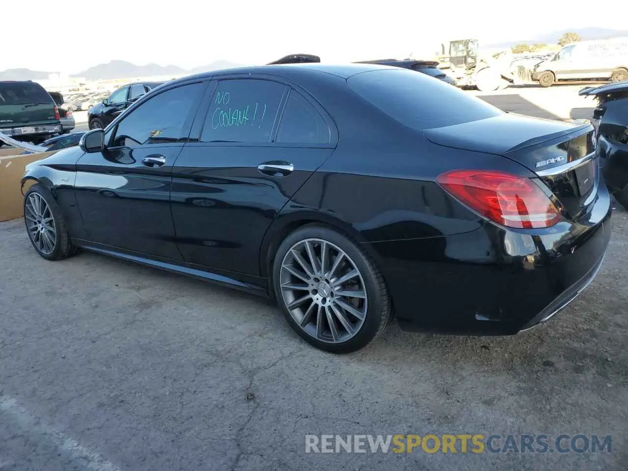 2 Photograph of a damaged car 55SWF6EB2HU213985 MERCEDES-BENZ C-CLASS 2017