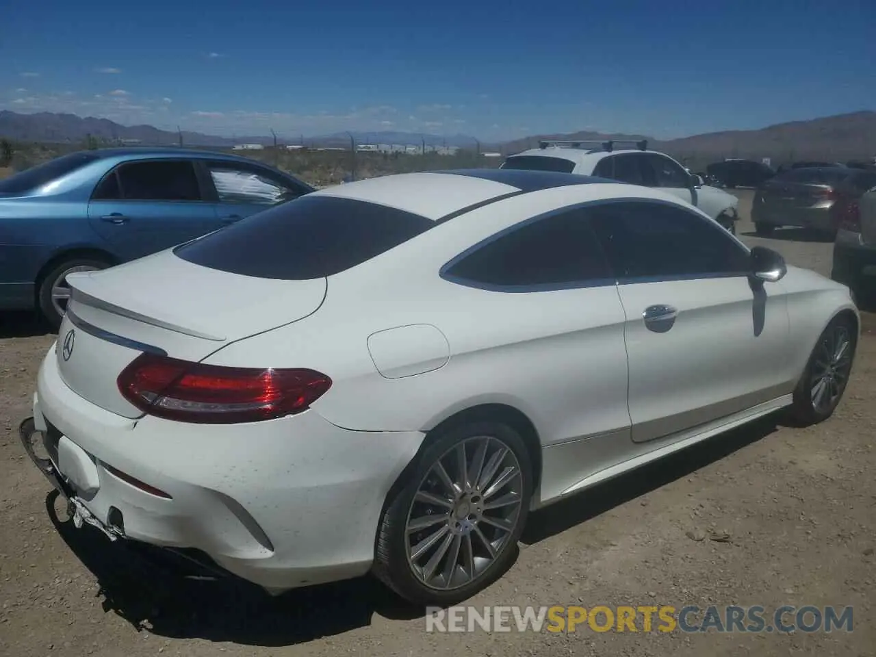3 Photograph of a damaged car WDDWJ4JB4HF494666 MERCEDES-BENZ C-CLASS 2017