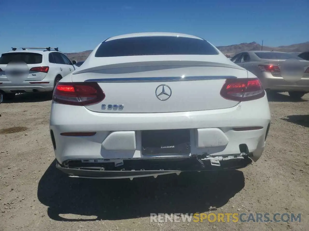 6 Photograph of a damaged car WDDWJ4JB4HF494666 MERCEDES-BENZ C-CLASS 2017