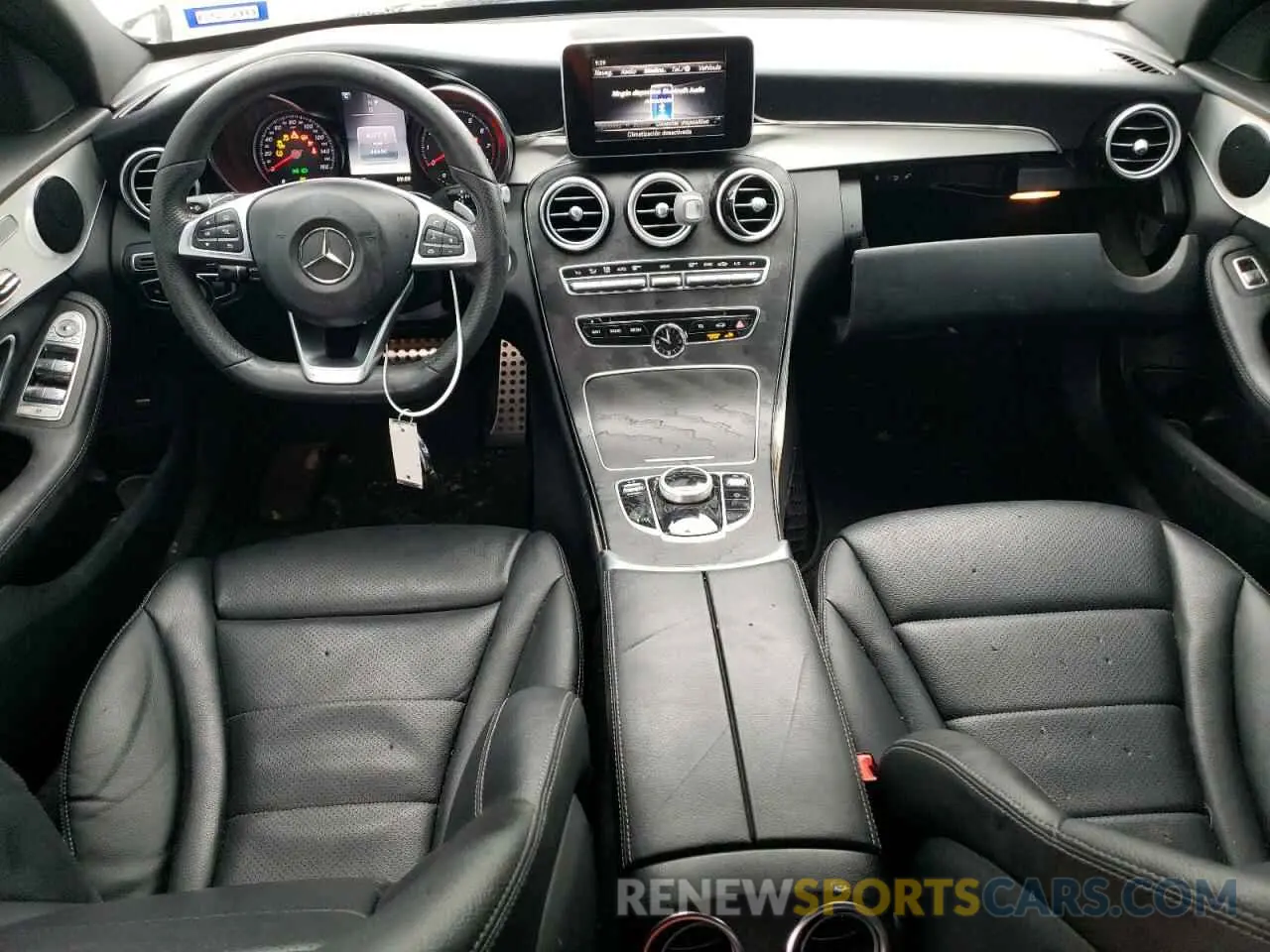 8 Photograph of a damaged car 55SWF4JB4JU273363 MERCEDES-BENZ C-CLASS 2018