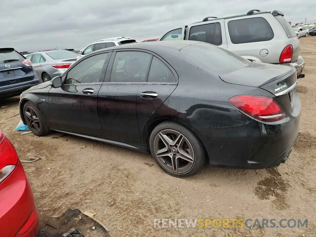 2 Photograph of a damaged car 55SWF6EB0KU309329 MERCEDES-BENZ C-CLASS 2019