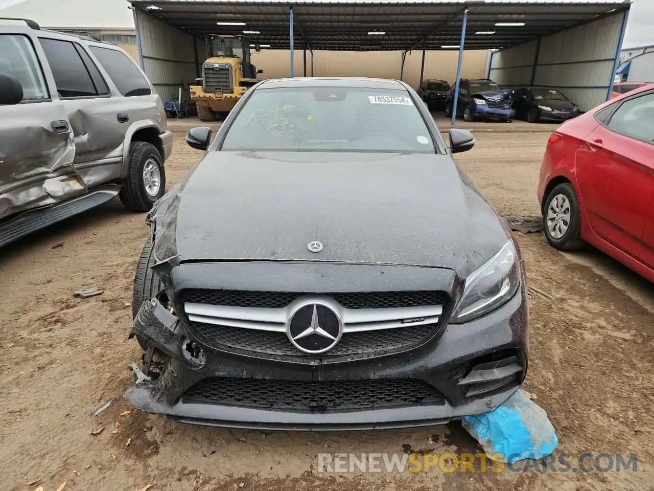 5 Photograph of a damaged car 55SWF6EB0KU309329 MERCEDES-BENZ C-CLASS 2019
