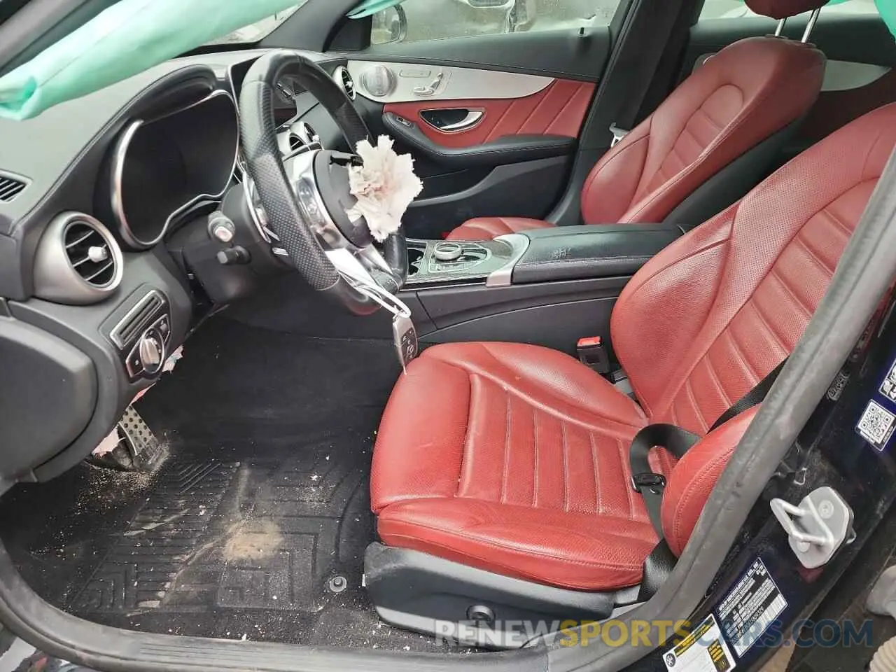 7 Photograph of a damaged car 55SWF6EB0KU309329 MERCEDES-BENZ C-CLASS 2019