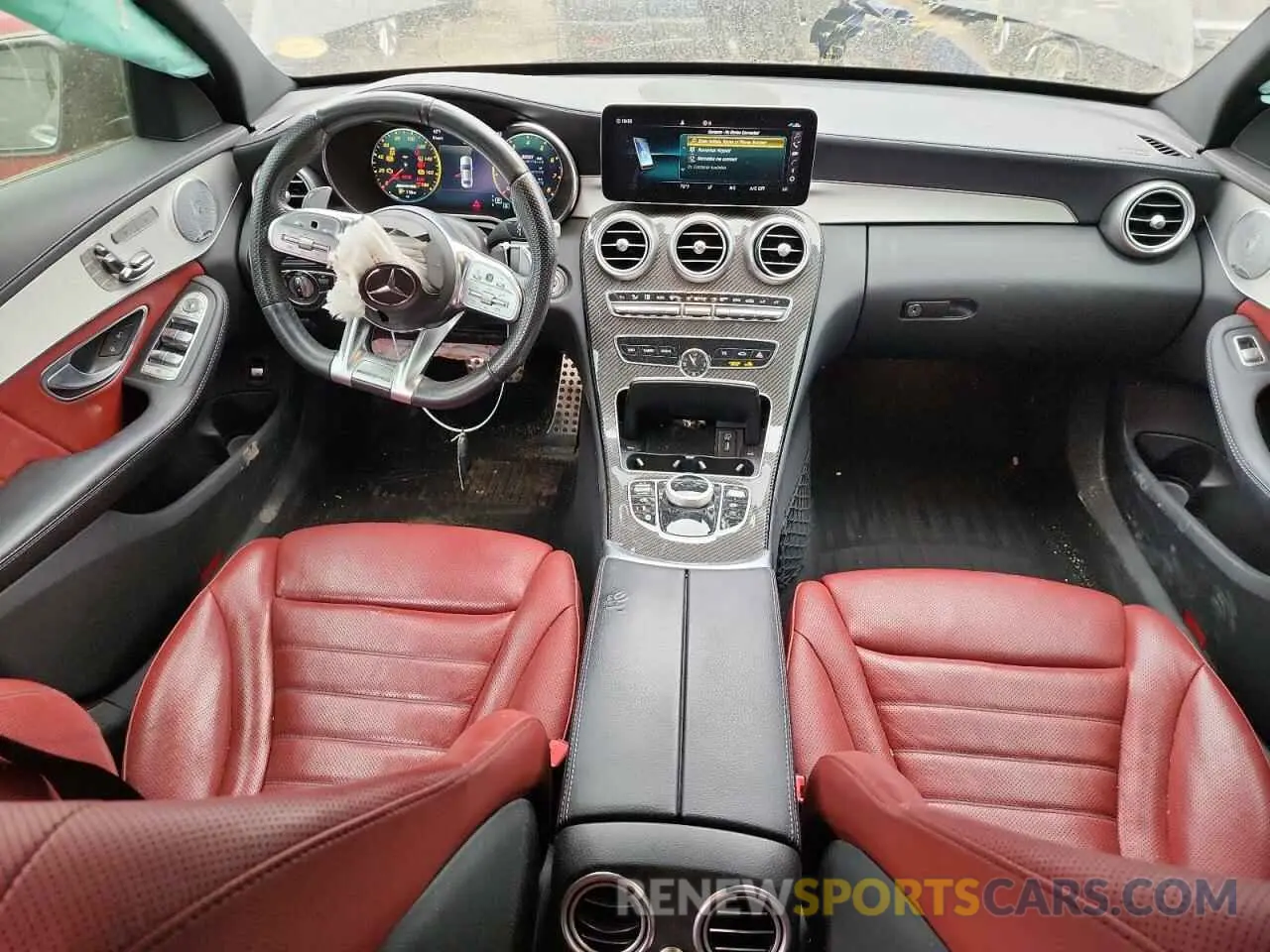 8 Photograph of a damaged car 55SWF6EB0KU309329 MERCEDES-BENZ C-CLASS 2019