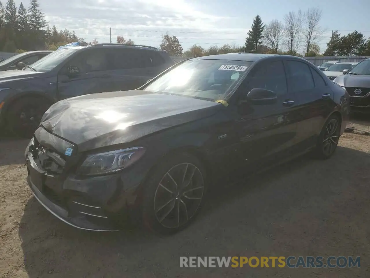 1 Photograph of a damaged car 55SWF6EB3KU318123 MERCEDES-BENZ C-CLASS 2019