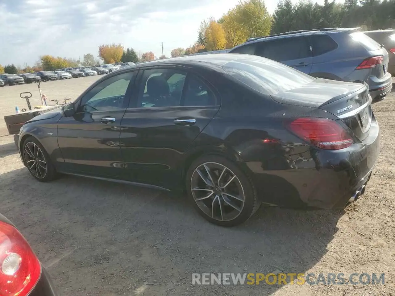 2 Photograph of a damaged car 55SWF6EB3KU318123 MERCEDES-BENZ C-CLASS 2019