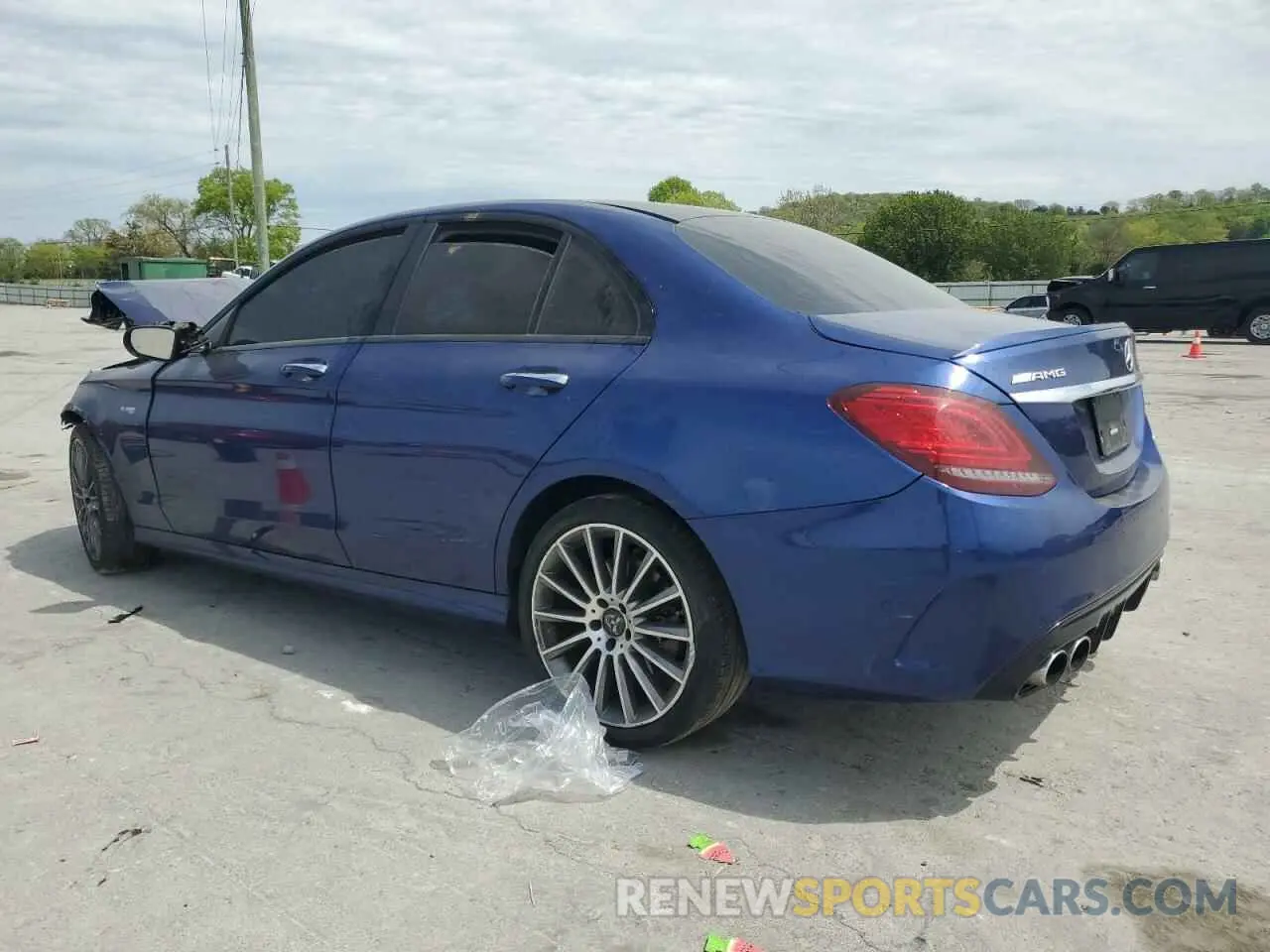 2 Photograph of a damaged car 55SWF6EB4KU287626 MERCEDES-BENZ C-CLASS 2019