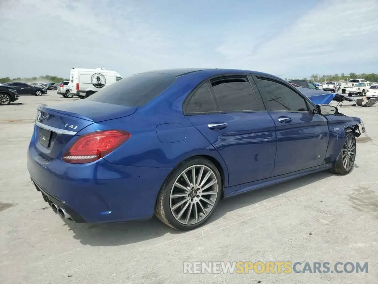 3 Photograph of a damaged car 55SWF6EB4KU287626 MERCEDES-BENZ C-CLASS 2019