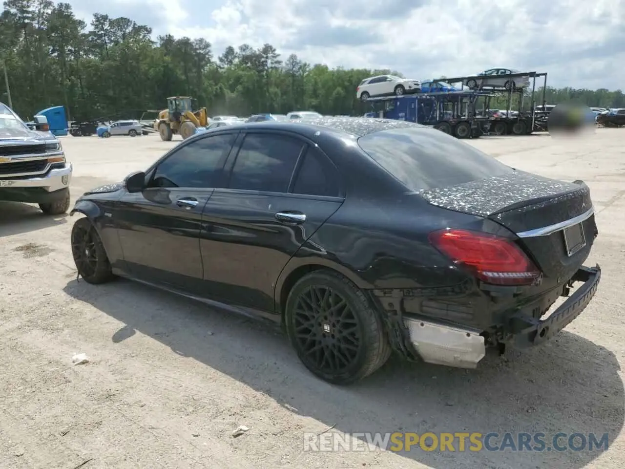 2 Photograph of a damaged car 55SWF6EB4KU304022 MERCEDES-BENZ C-CLASS 2019