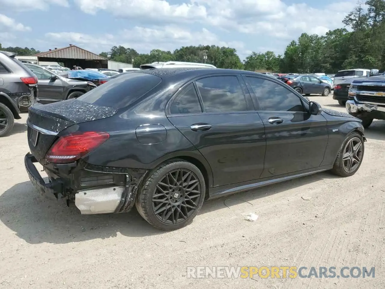 3 Photograph of a damaged car 55SWF6EB4KU304022 MERCEDES-BENZ C-CLASS 2019