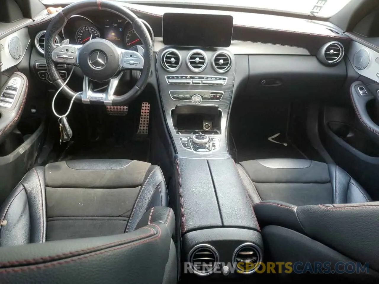 8 Photograph of a damaged car 55SWF6EB4KU304022 MERCEDES-BENZ C-CLASS 2019