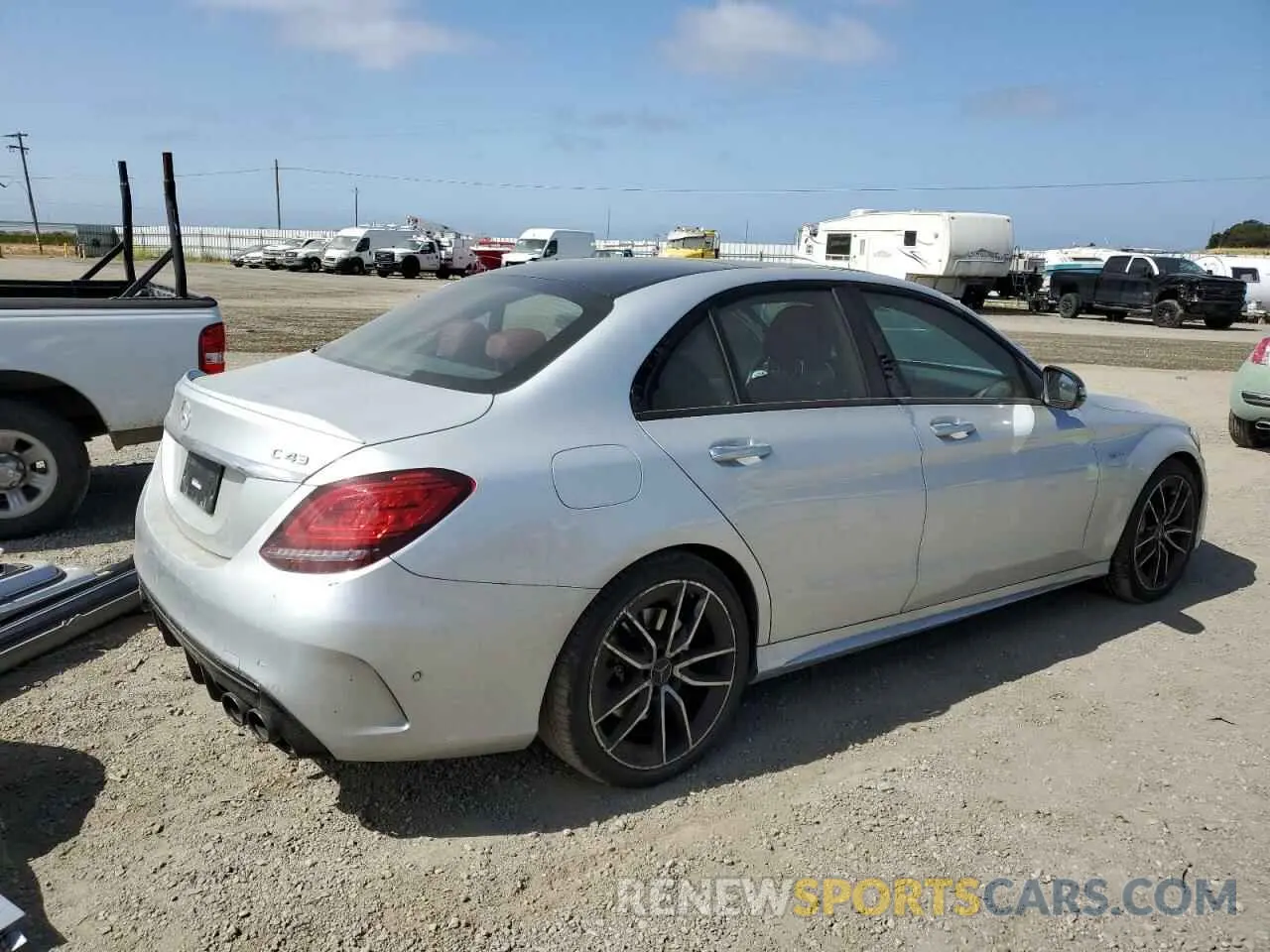 3 Photograph of a damaged car 55SWF6EB6KU285618 MERCEDES-BENZ C-CLASS 2019