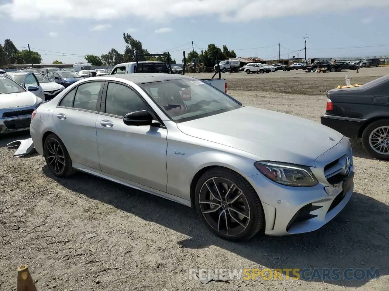 4 Photograph of a damaged car 55SWF6EB6KU285618 MERCEDES-BENZ C-CLASS 2019