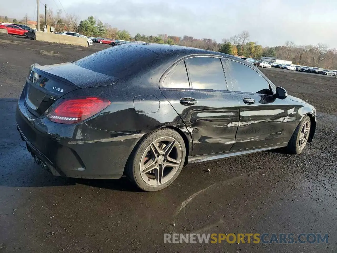 3 Photograph of a damaged car 55SWF6EB6KU286591 MERCEDES-BENZ C-CLASS 2019