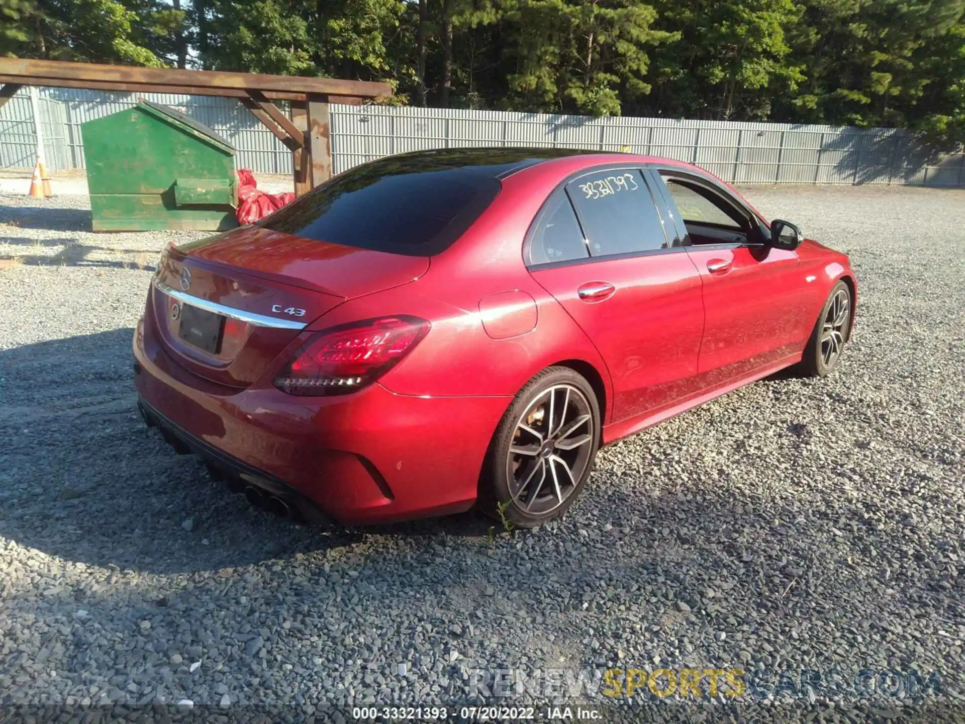 4 Photograph of a damaged car 55SWF6EB7KU295011 MERCEDES-BENZ C-CLASS 2019