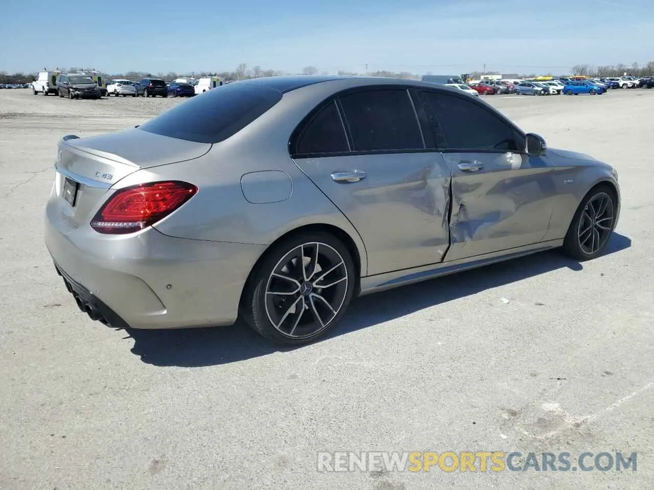 3 Photograph of a damaged car 55SWF6EB7KU309344 MERCEDES-BENZ C-CLASS 2019