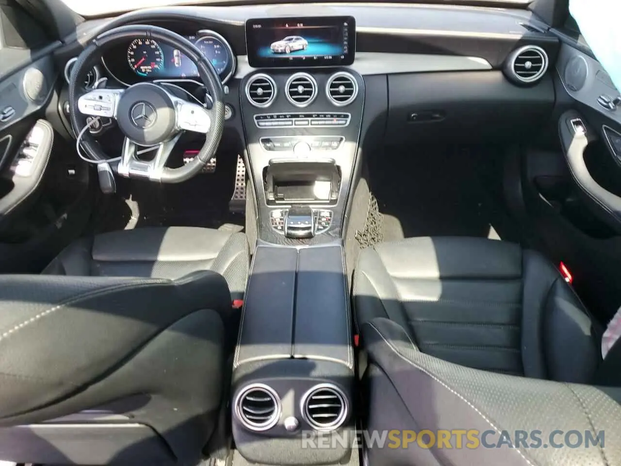 8 Photograph of a damaged car 55SWF6EB7KU309344 MERCEDES-BENZ C-CLASS 2019