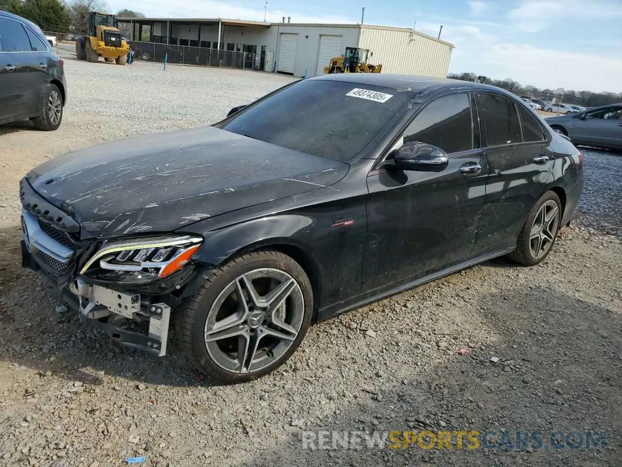 1 Photograph of a damaged car 55SWF6EB7KU311790 MERCEDES-BENZ C-CLASS 2019