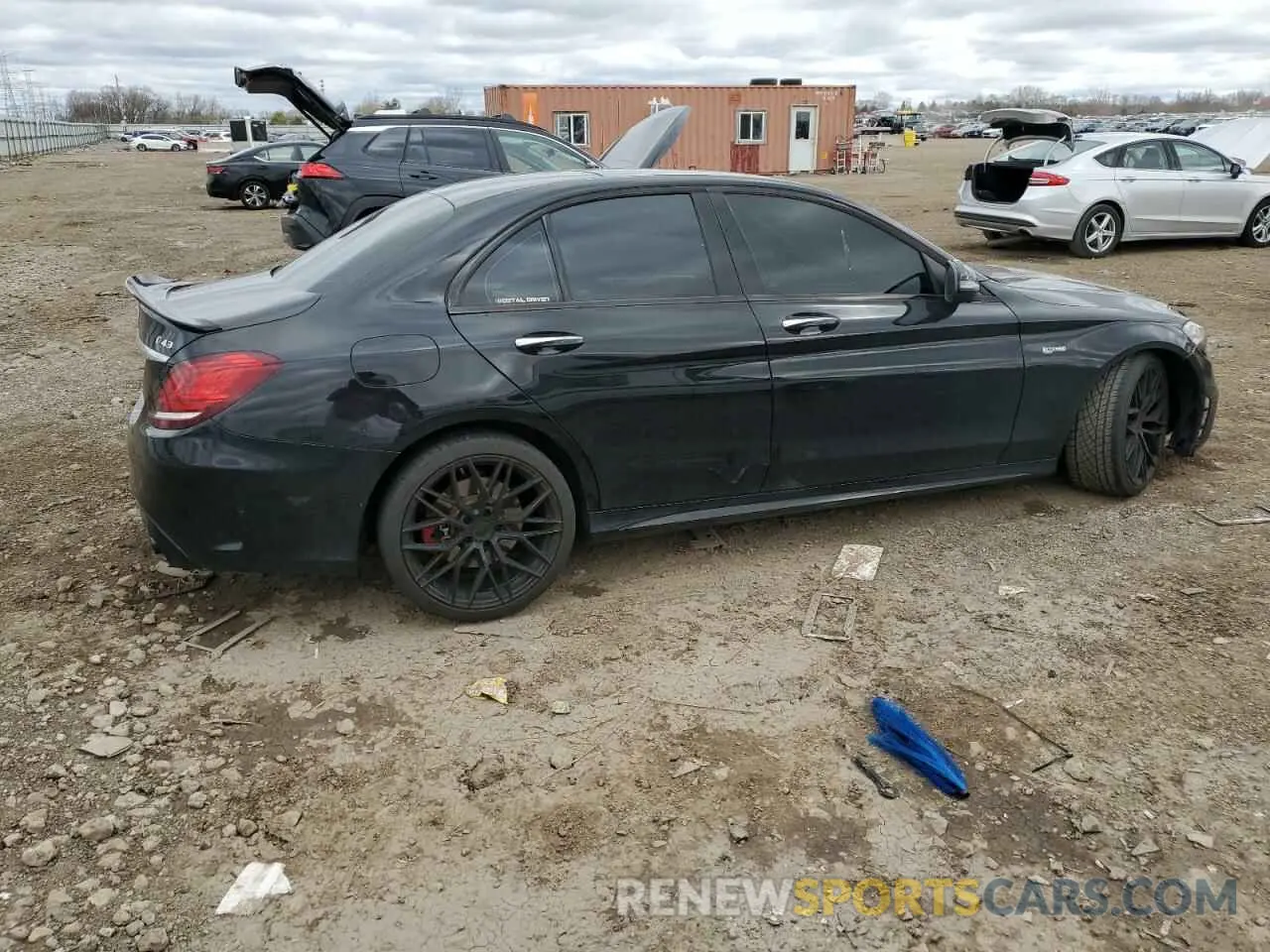 3 Photograph of a damaged car 55SWF6EB8KU285667 MERCEDES-BENZ C-CLASS 2019