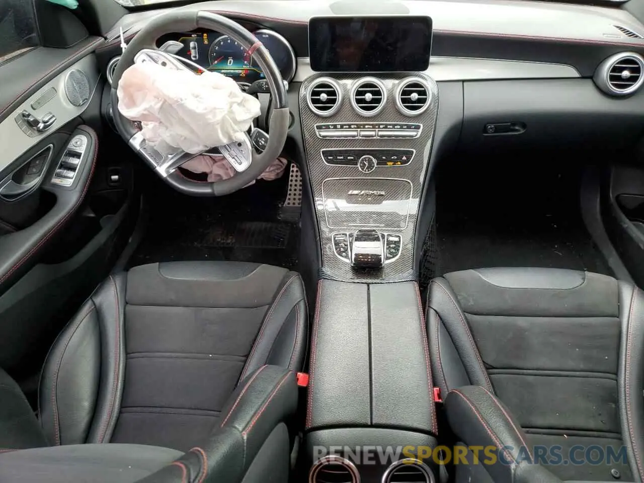 8 Photograph of a damaged car 55SWF6EB8KU285667 MERCEDES-BENZ C-CLASS 2019
