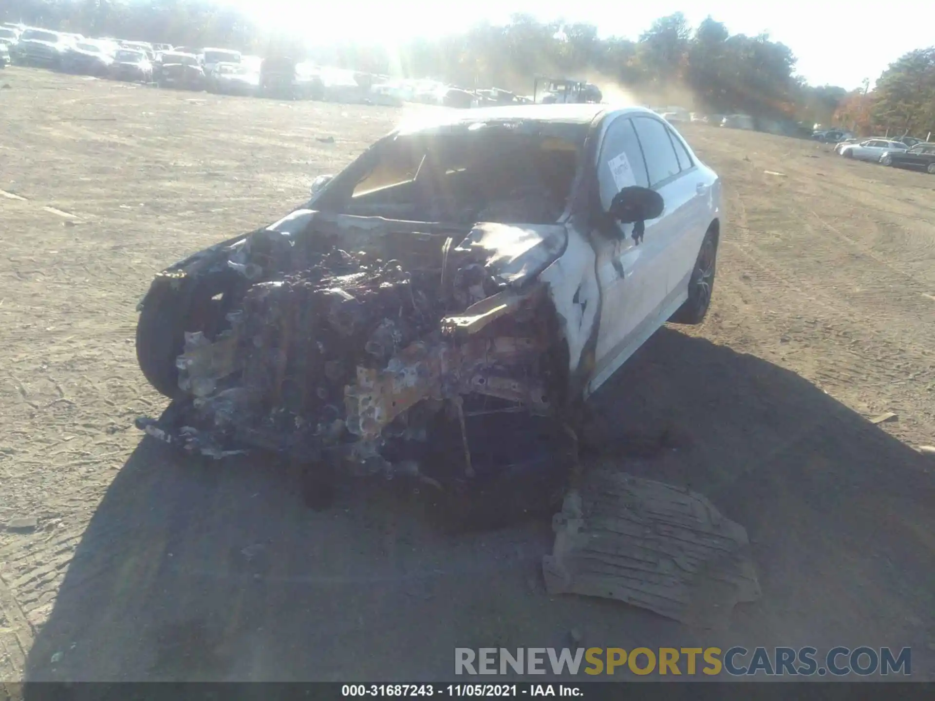 2 Photograph of a damaged car 55SWF6EB8KU301639 MERCEDES-BENZ C-CLASS 2019