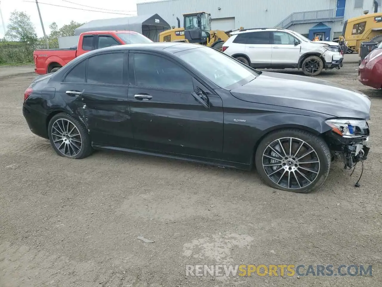 4 Photograph of a damaged car 55SWF6EB9KU283197 MERCEDES-BENZ C-CLASS 2019