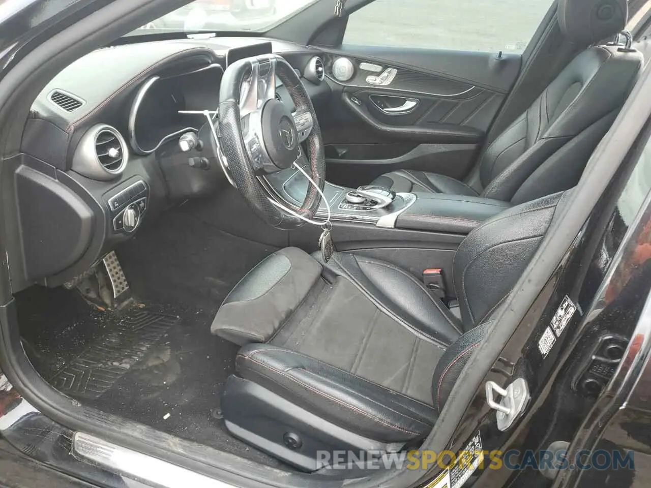 7 Photograph of a damaged car 55SWF6EB9KU283197 MERCEDES-BENZ C-CLASS 2019