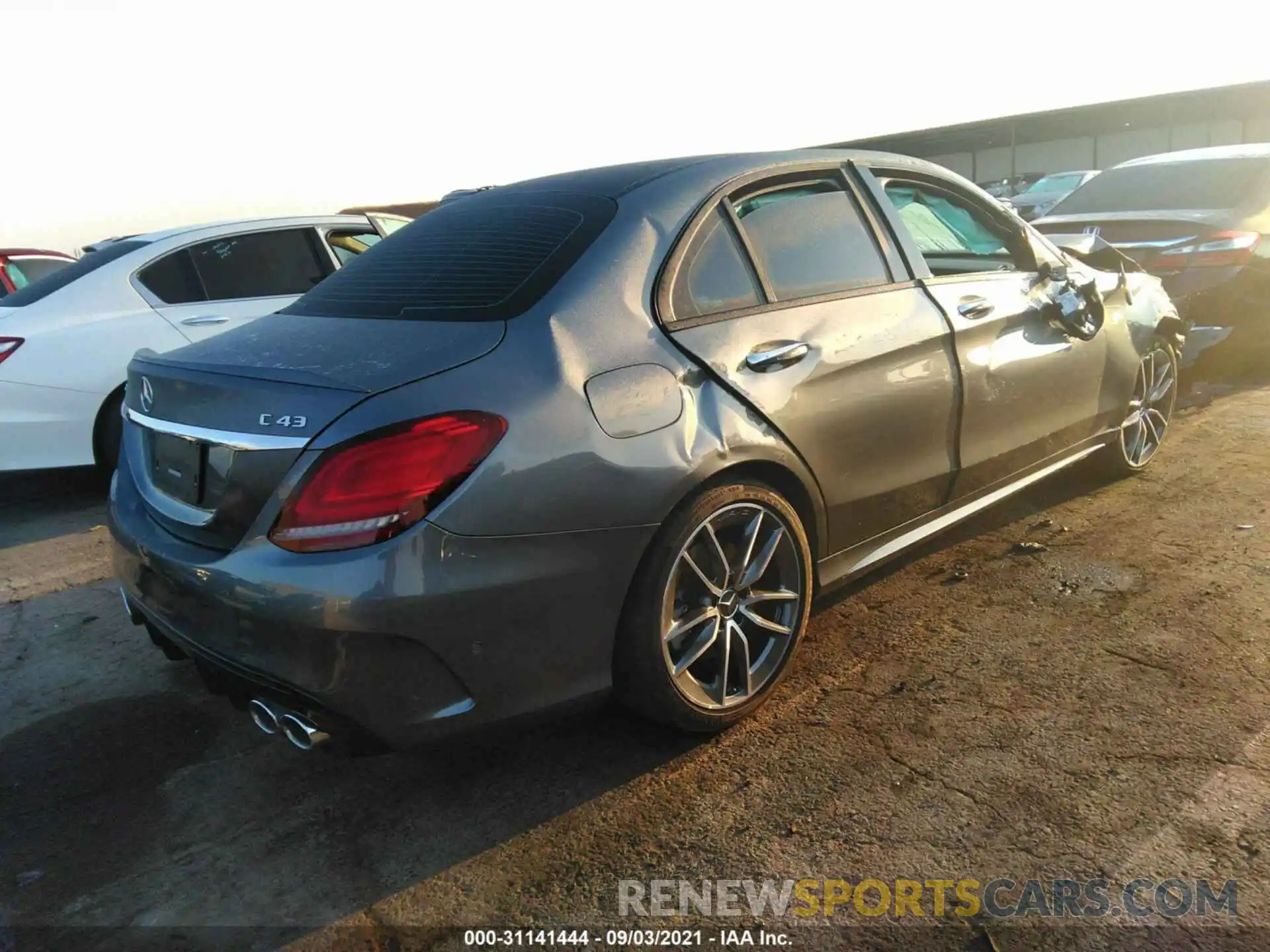 4 Photograph of a damaged car 55SWF6EB9KU321026 MERCEDES-BENZ C-CLASS 2019