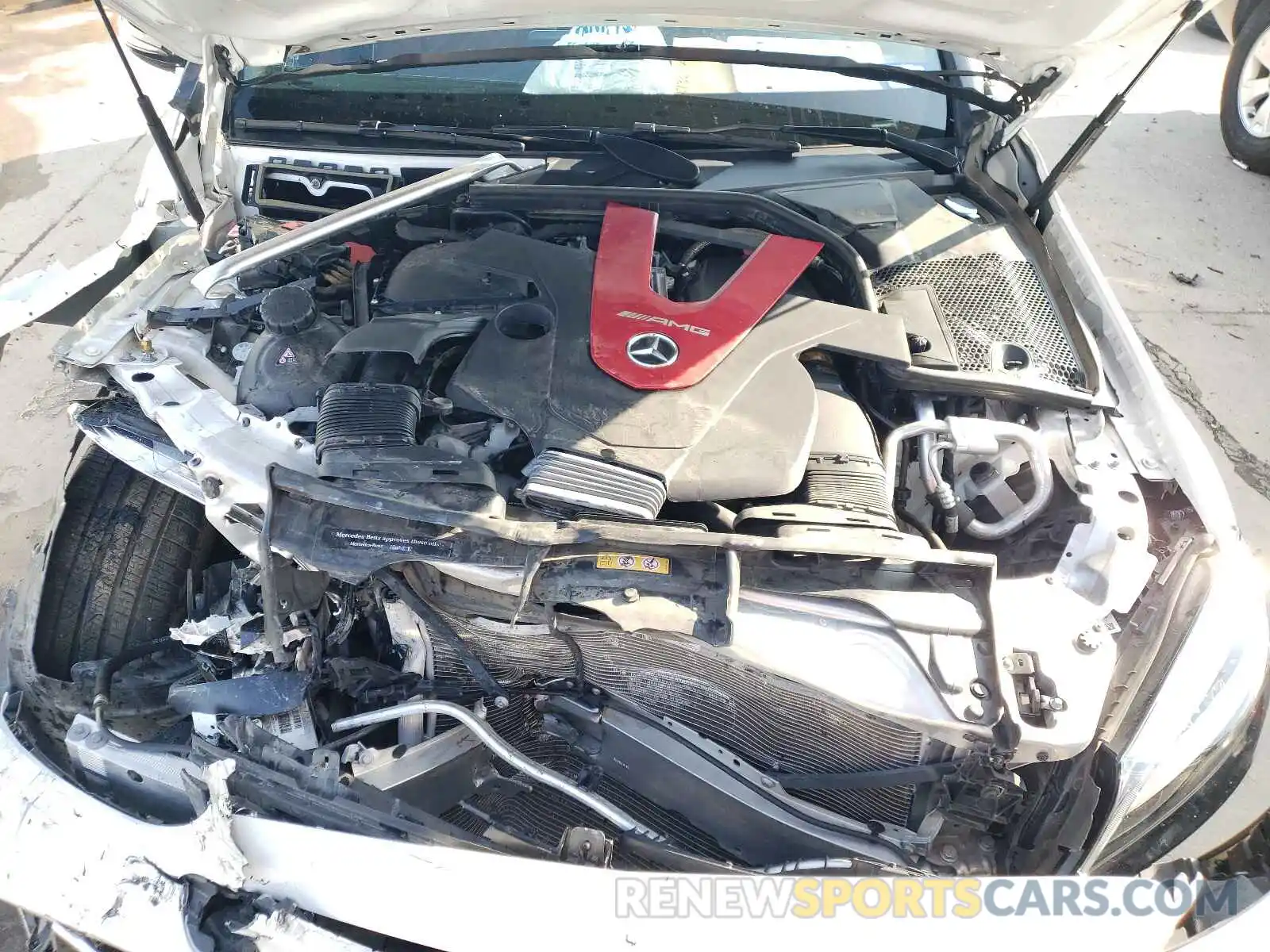 7 Photograph of a damaged car 55SWF6EBXKU289882 MERCEDES-BENZ C-CLASS 2019