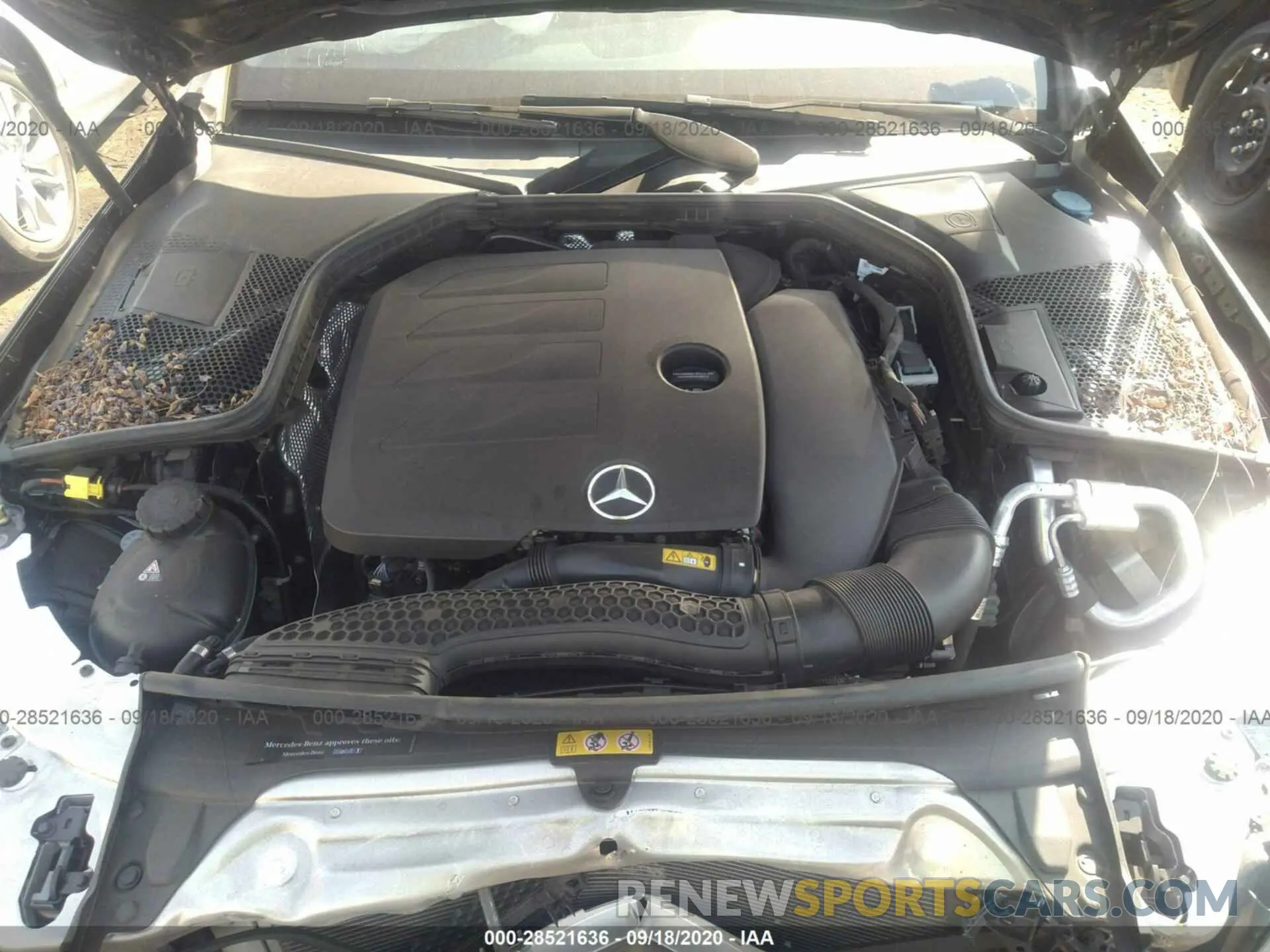 10 Photograph of a damaged car 55SWF8DB0KU295848 MERCEDES-BENZ C-CLASS 2019