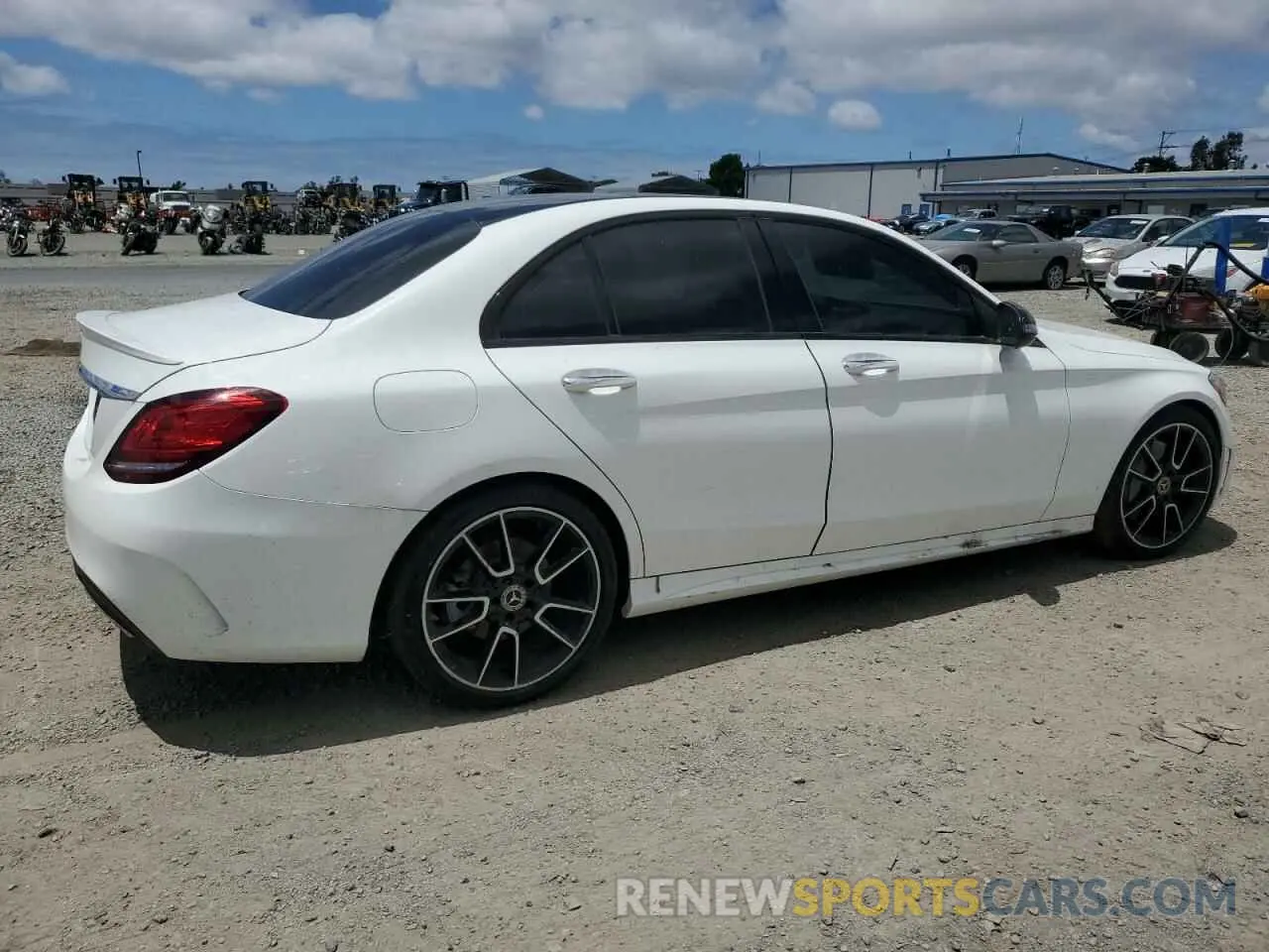 3 Photograph of a damaged car 55SWF8DB0KU297258 MERCEDES-BENZ C-CLASS 2019